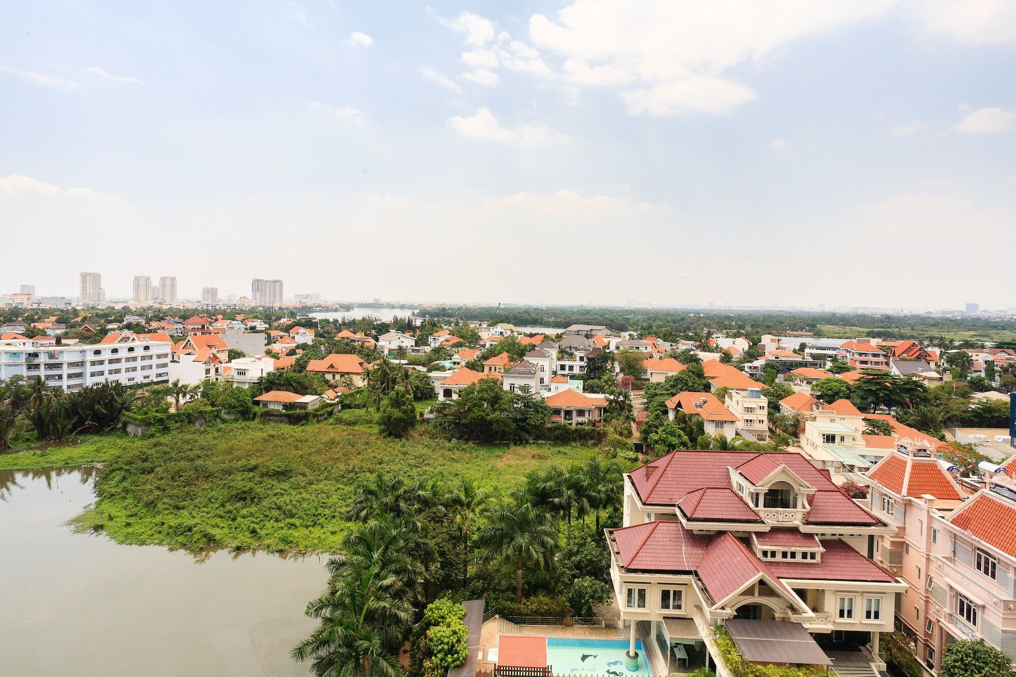 Masteri Sunny Apartment Ho Chi Minh-stad Buitenkant foto